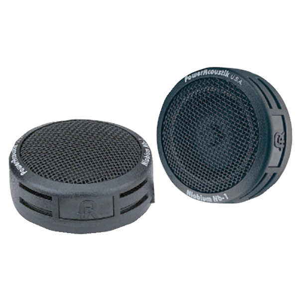 Power Acoustik NB-1 1-In. 200-Watt-Max 2-Way Mount Tweeters, 2 Count